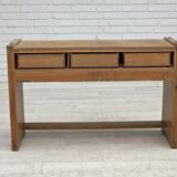 1970s, Danish chest of drawers, oak wood, original good condition.