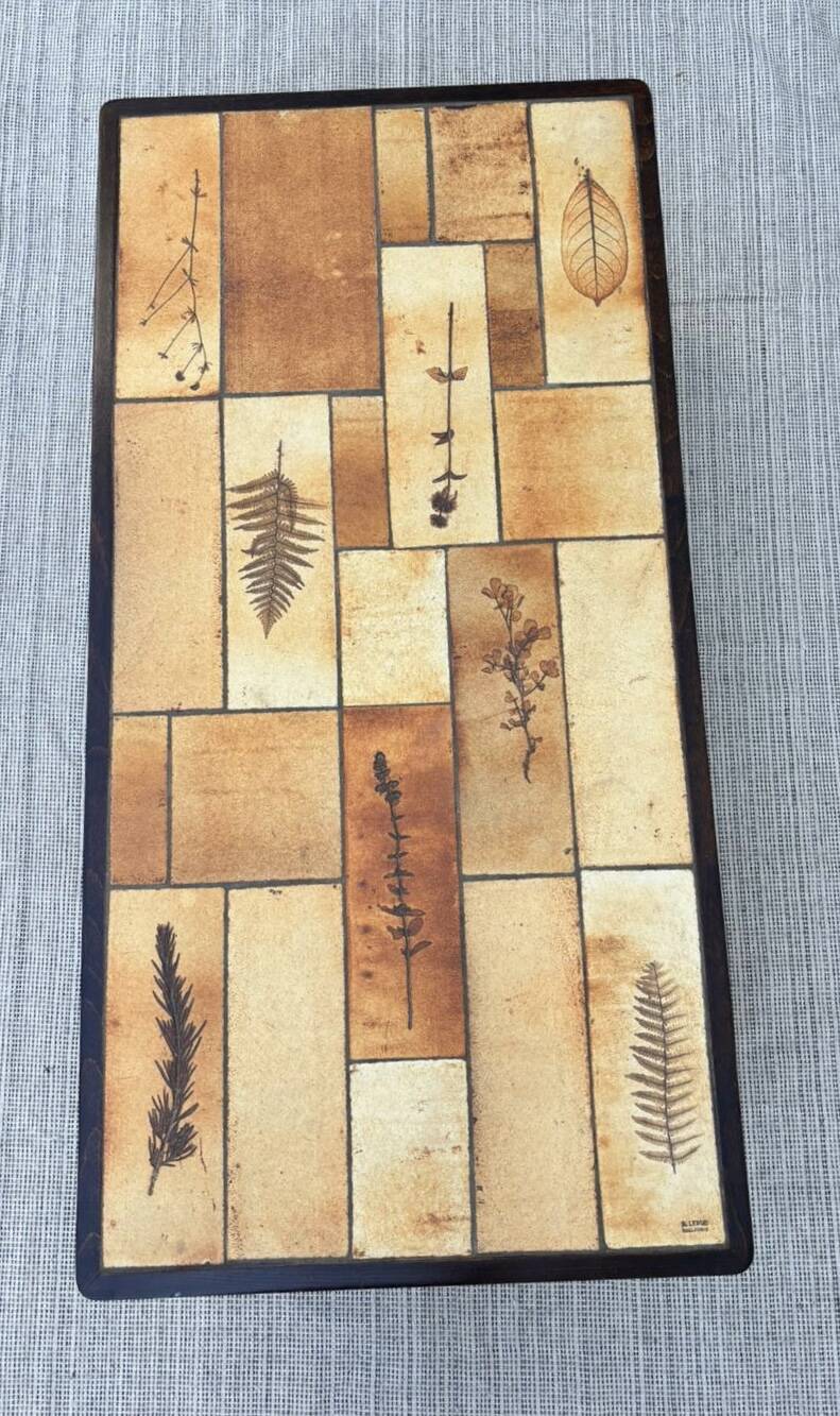 Raymonde Leduc ceramic coffee table