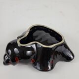 Empty ceramic pocket in the shape of a shell