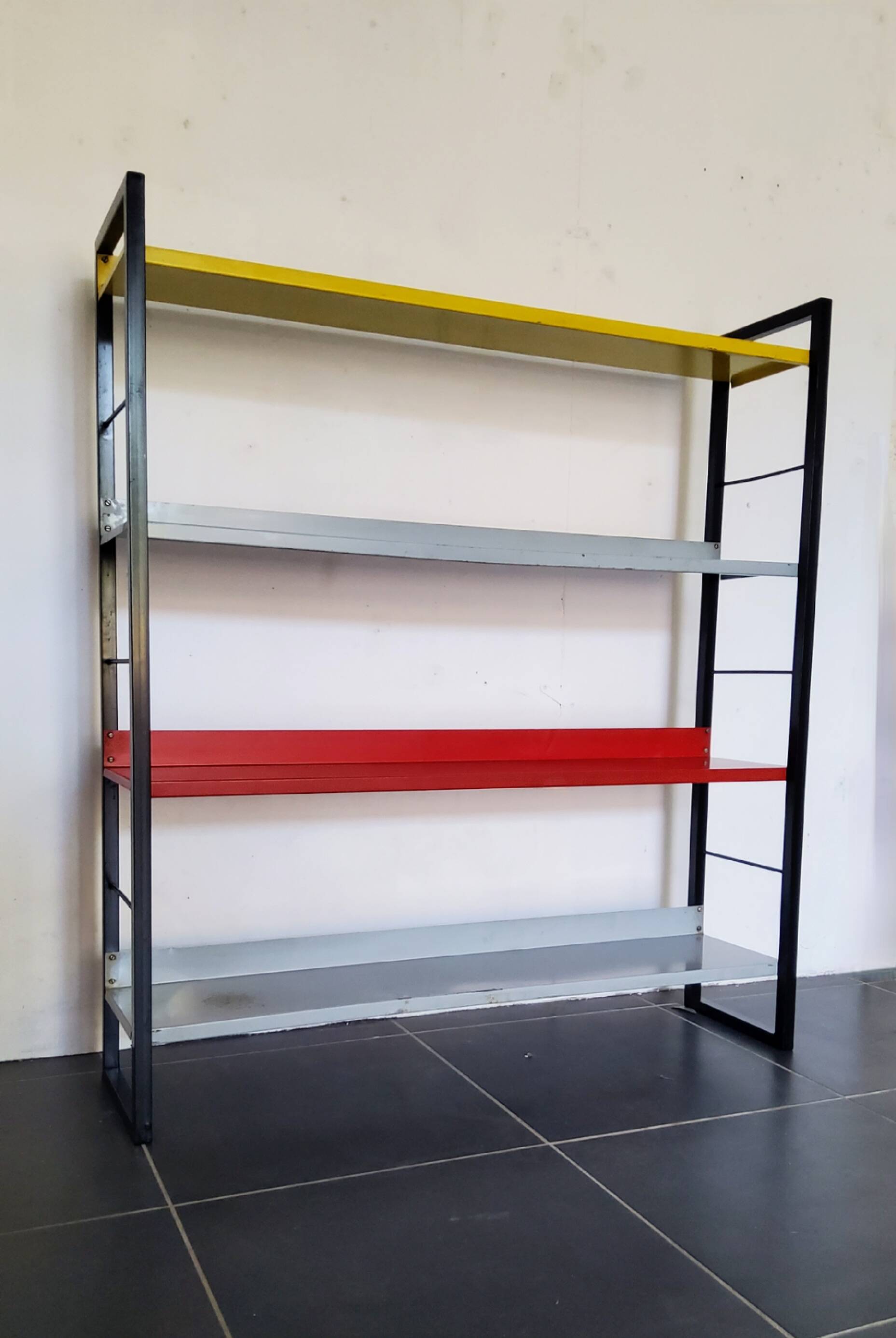 Vintage Tomado bookcase by D. Dekker – 1950s