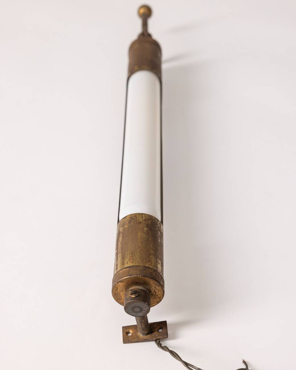 Applique vintage années 40 en laiton réglable design italien