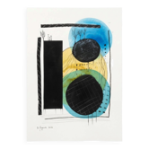 Dessin abstrait contemporain original