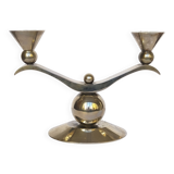 Art Deco Metal Candle Holder