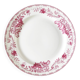 Plat en faïence Royal Boch modèle Sorbier, 27 cm de diamètre