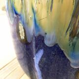 FLOWER pot XXL in glazed earth