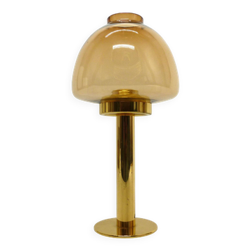 Scandinavian candle holder Hans-Agne Jakobsson Claudia honey L10232 1960