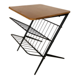 Vintage magazine rack table