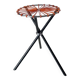 Folding wire tripod stool