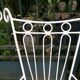 Set of 4 armchairs of garden furniture large files 40s