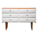 Commode coiffeuse avec tiroirs et miroir intégré, meuble de rangement, années 50
