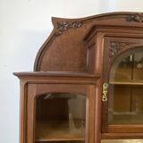 Mahogany china cabinet