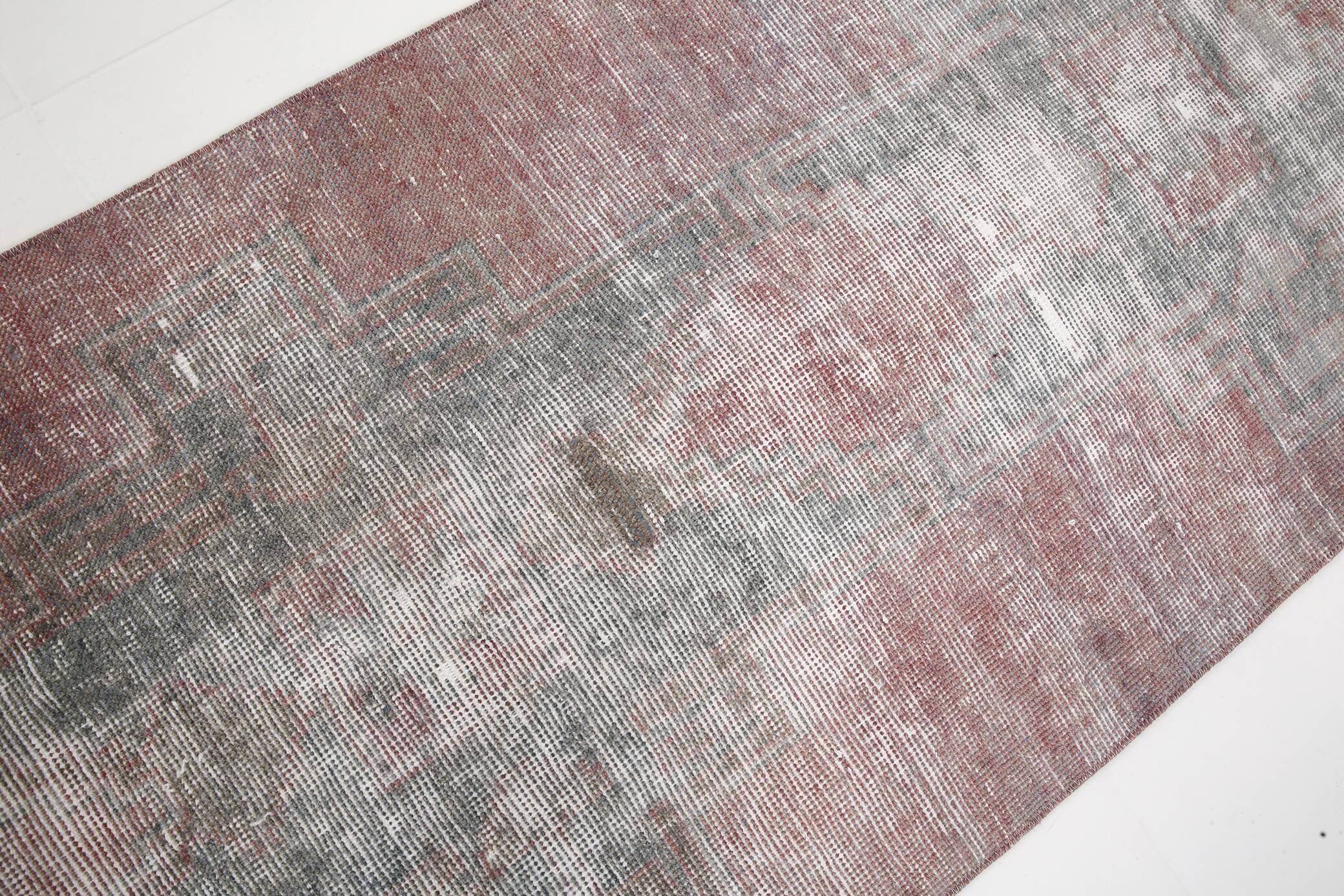 3x10 Rug For Kitchen Old Antique Turkish Runner Rug, 83x316Cm SK 5210