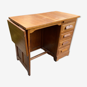 Oak 40/50s children's desk