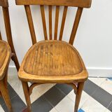 Pair of bistro chairs