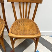 Paire de chaise de bistrot