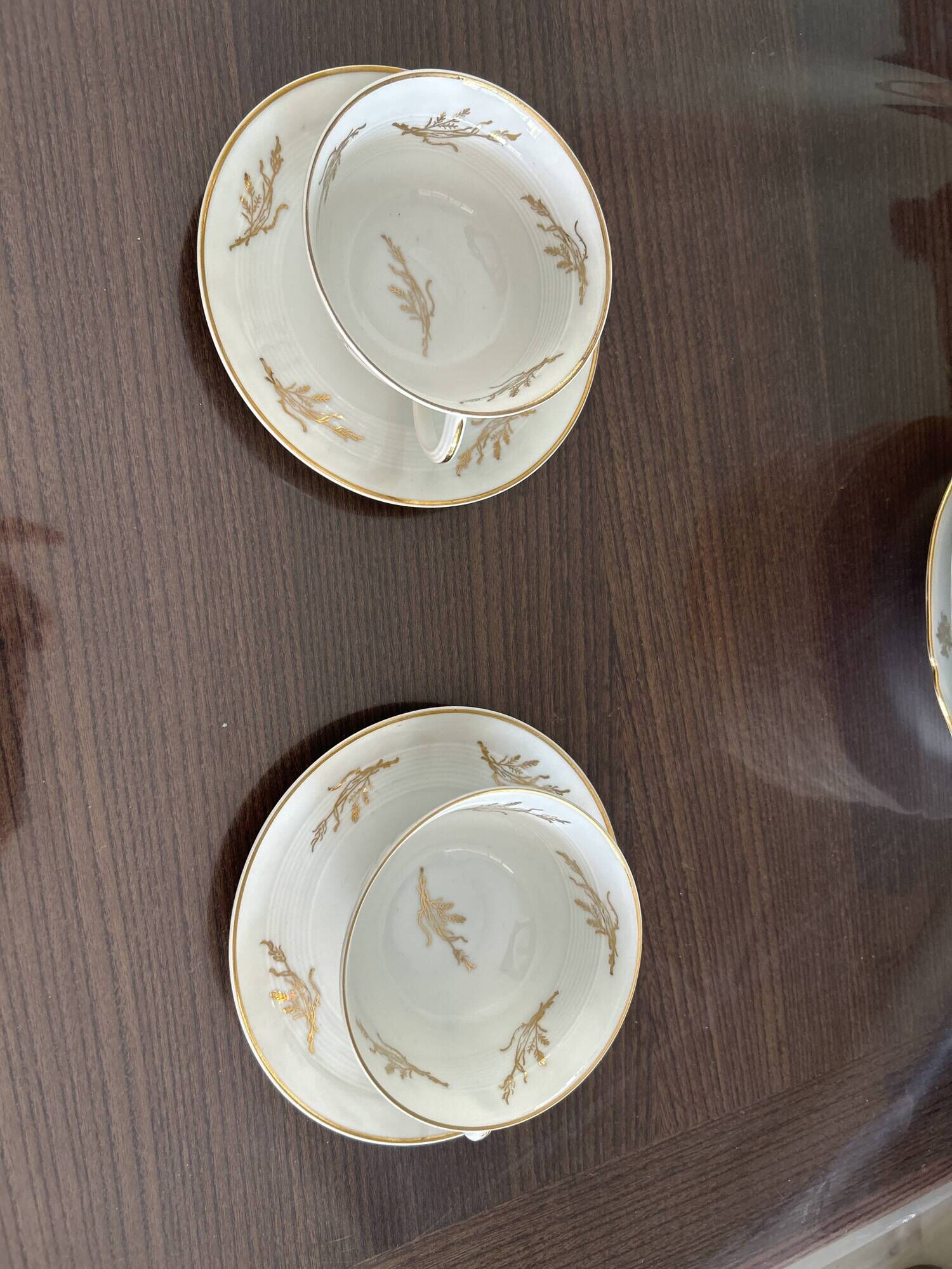 Tasse et sous tasse à thé