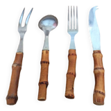 Bamboo cutlery set