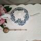 Antique teapot in ironstone pottery