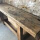Established old industrial carpenter's wood