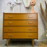 Chest of drawers  with tapered feet