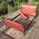 Mahogany empire bed