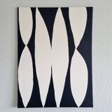 Minimalist abstract painting