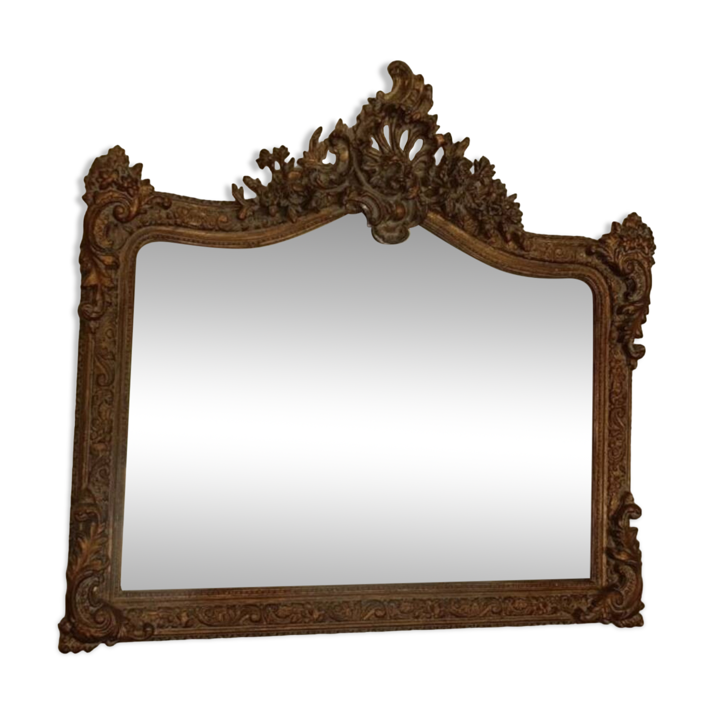 Gilded mirror, Antique mirror