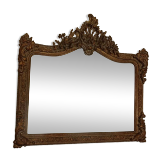 Golden mirror, Antique mirror