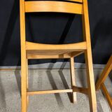 Trio de chaises André Sornay