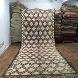 Tapis Beni Ouarain Ancien 440 x 190 cm