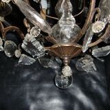 White crystal chandelier