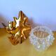 Paire D'Appliques Feuilles D'Acanthes 1970