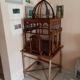 Victorian wooden birdcage