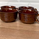 Set of 4 bistro cups