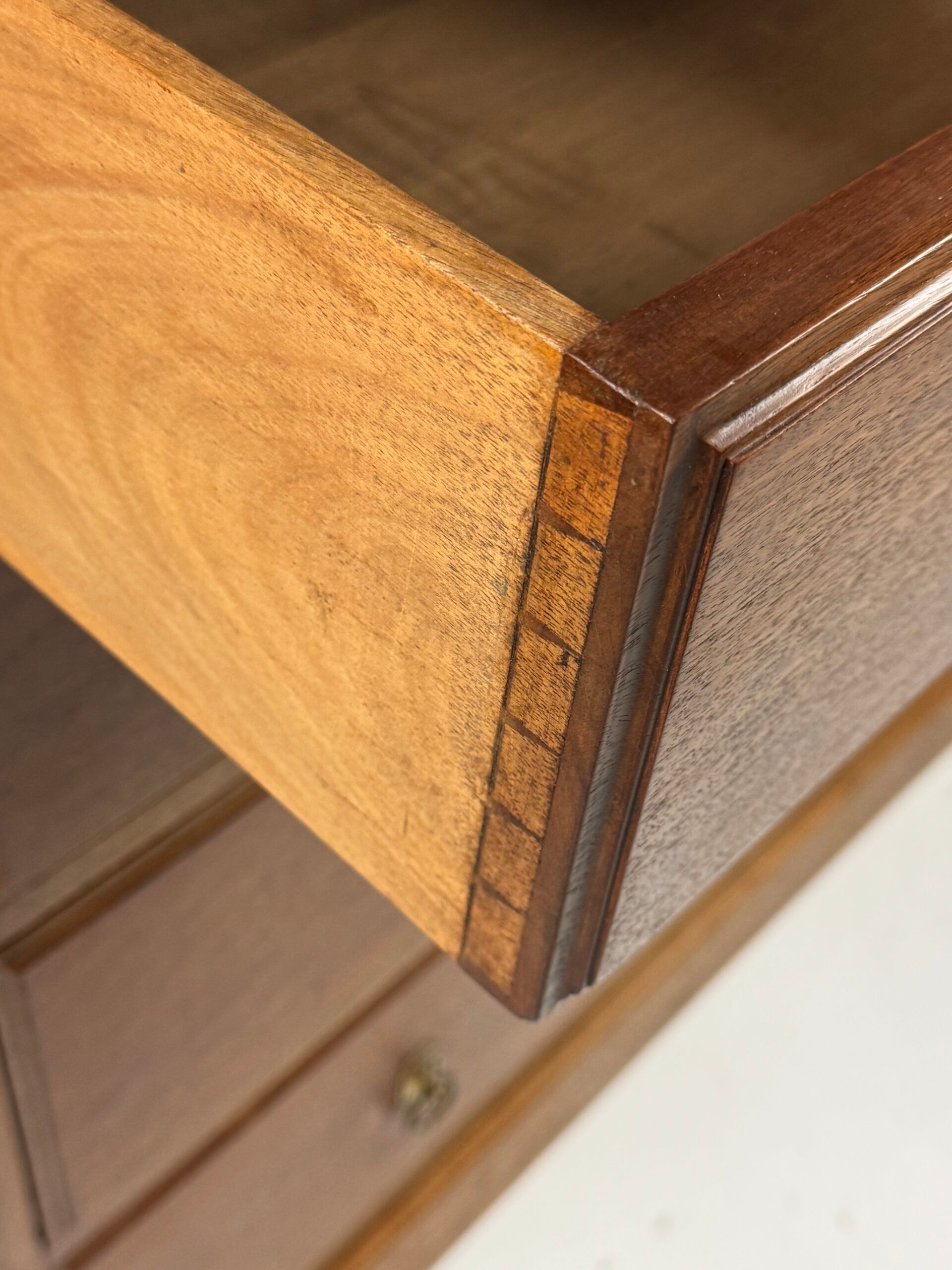 Harrods mahogany chest of drawers