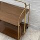 Vintage Golden Folding Table Gerlinol