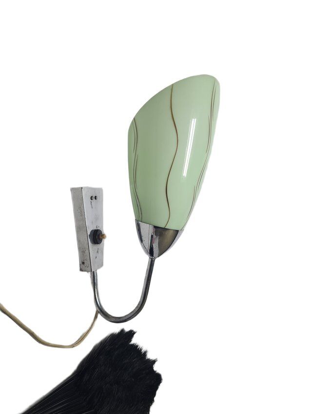 Pop-art wall lamp from Napako, former Czechoslovakia, 1950s