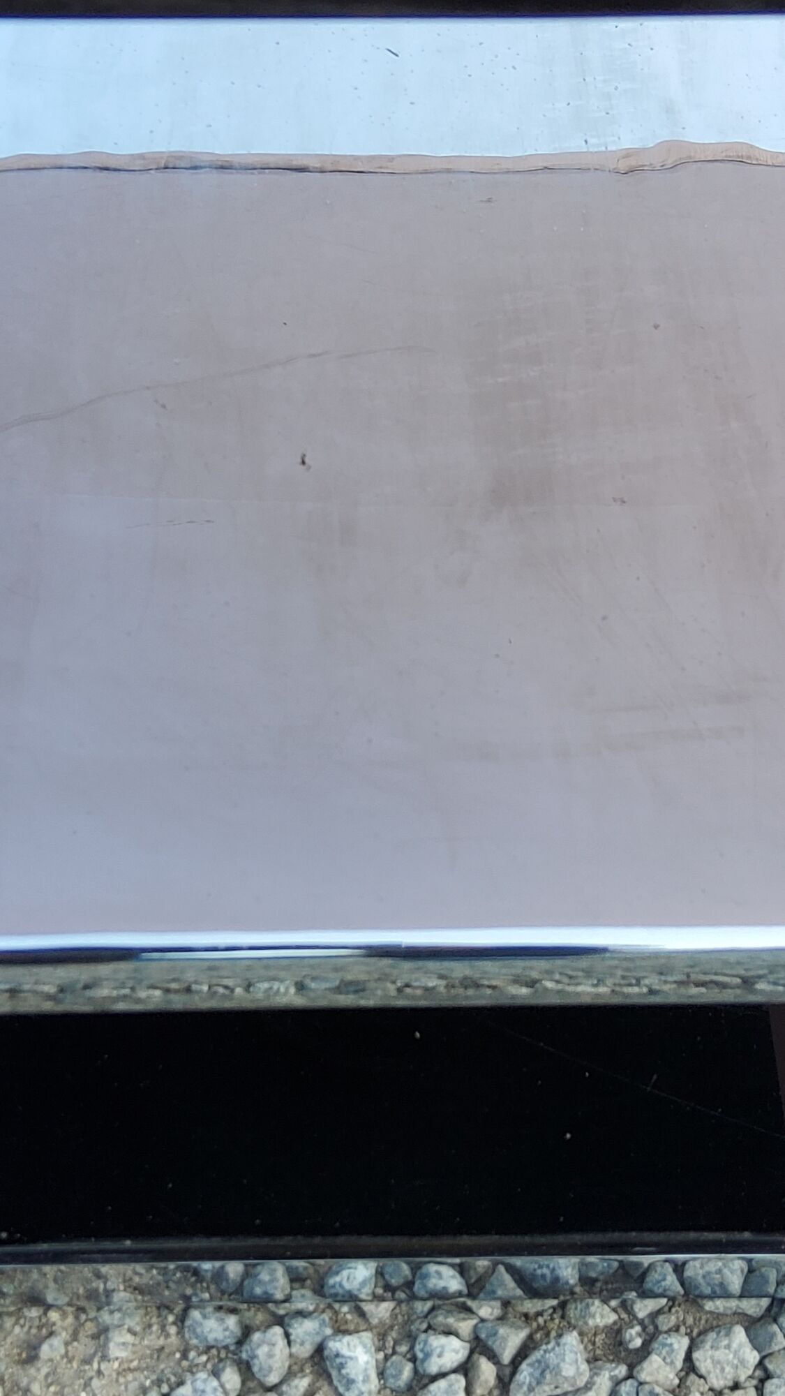 Coffee table from the 70s in chromed steel and smoked plexiglass double swivel trays
