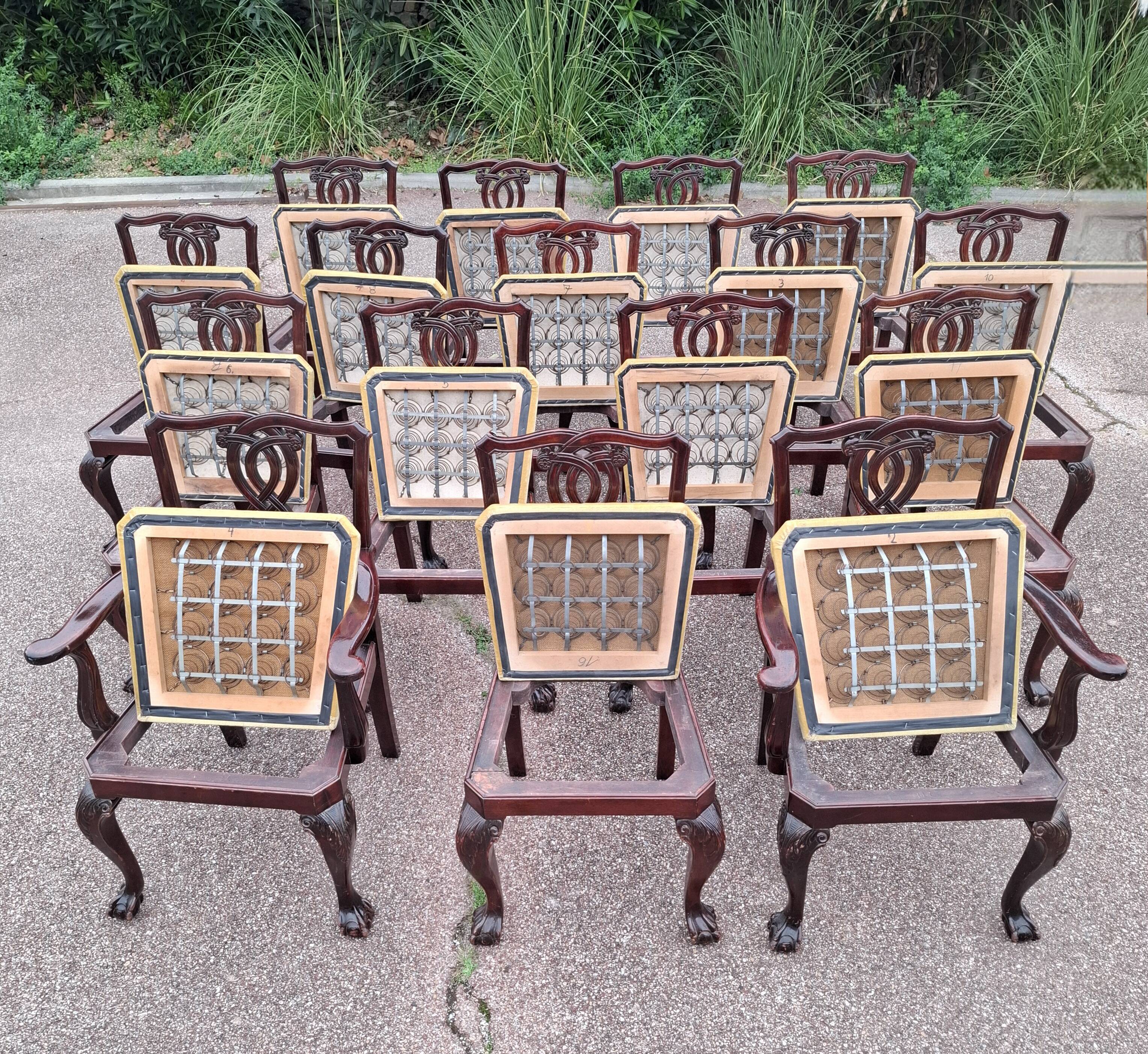 Chippendale style chair sets