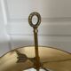 Antique Bouillotte Lamp 2 Lights Swan Lucien Gau Gilded Bronze Empire Napoleon