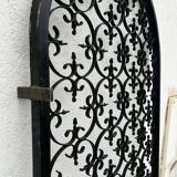 Large antique wrought iron gate – Arabesque pattern