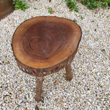 Brutalist tripod stool