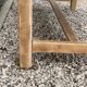 Table de ferme poncée 176 cm