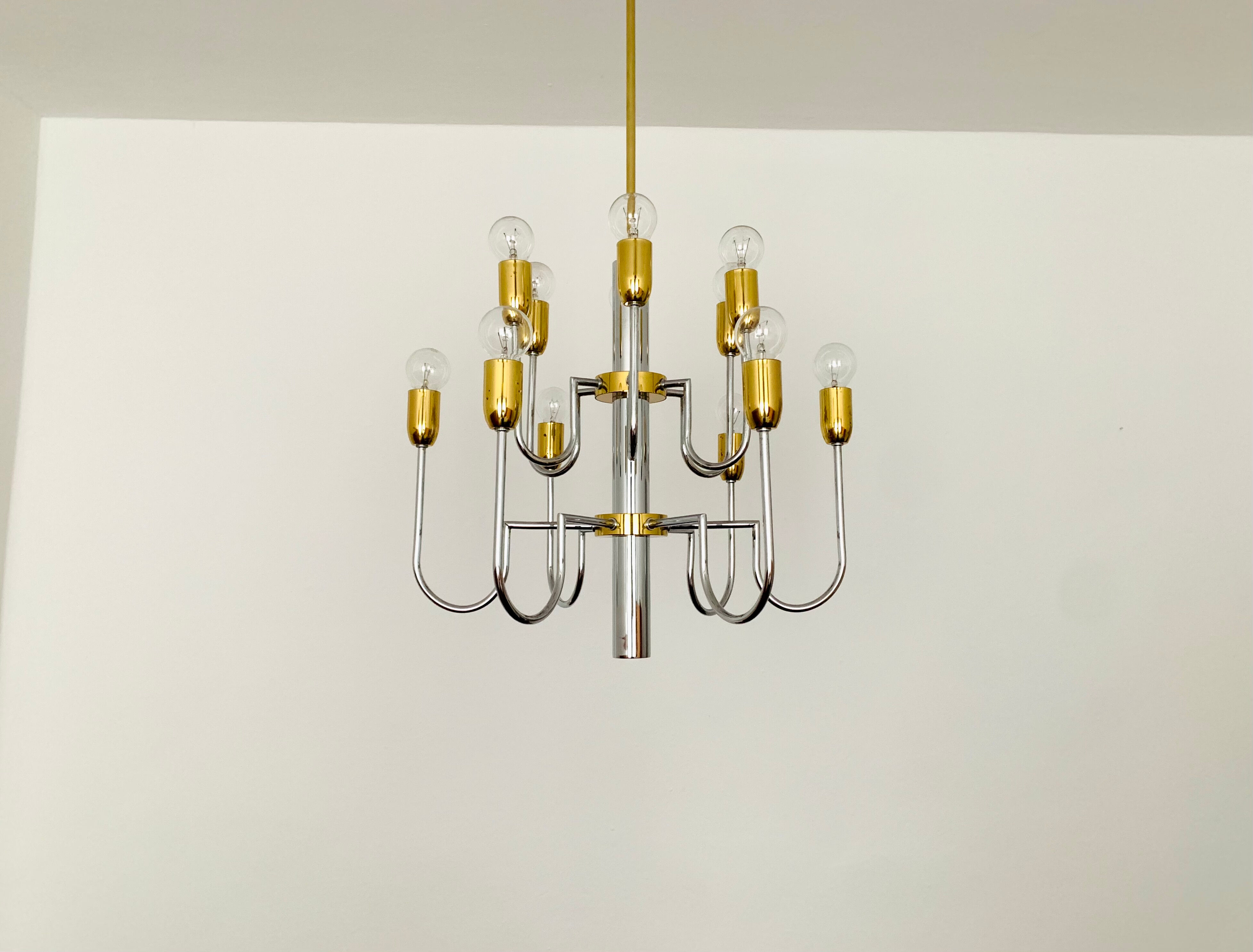 Bicolor chandelier