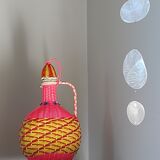 Bottle viresa scoubidous 60s