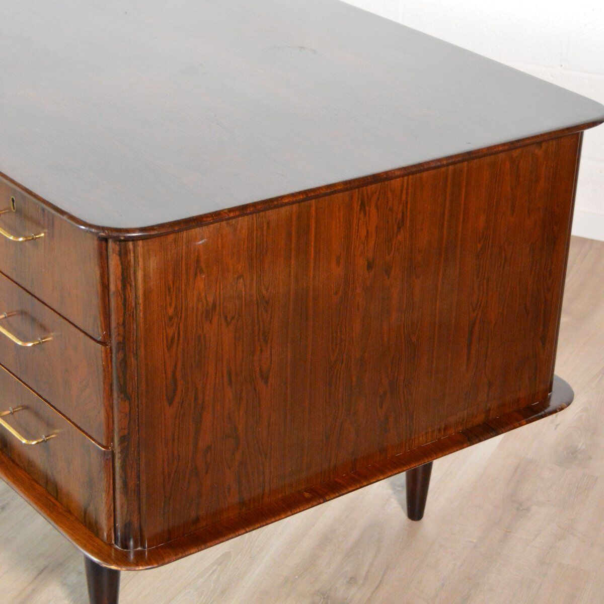 Rosewood desk Denmark vintage 1960s