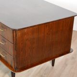 Rosewood desk Denmark vintage 1960s