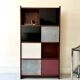 Glass-fronted bookcase by D.Rozaffy, Meuble Oscar edition, 1960s