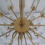 Brass chandelier from Sciolari