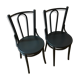 Bistrot black chairs